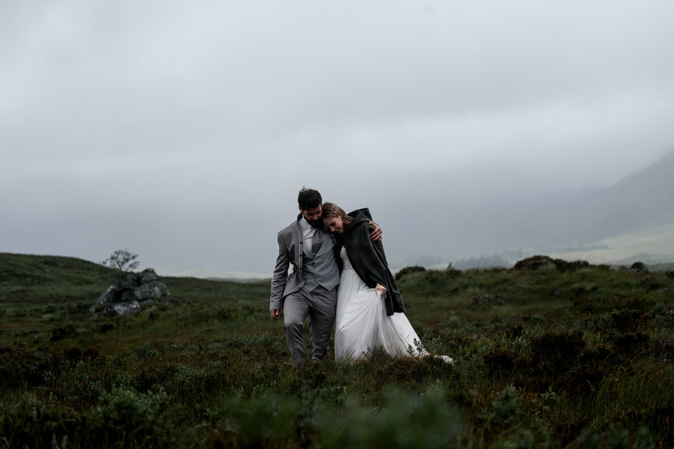 Rannoch Moor, Glencoe Elopement Photography