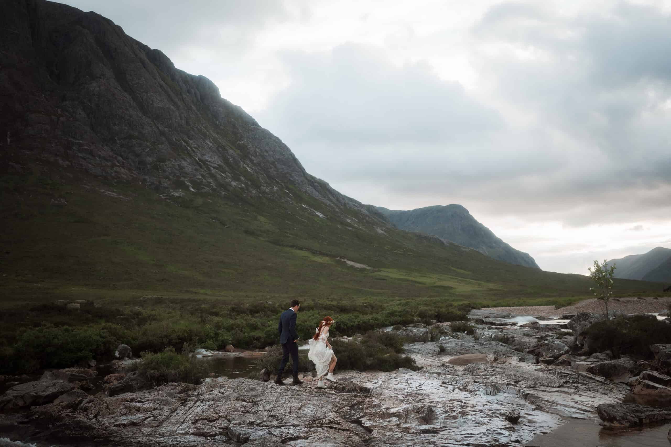 Spring in Glencoe Scottish Highlands