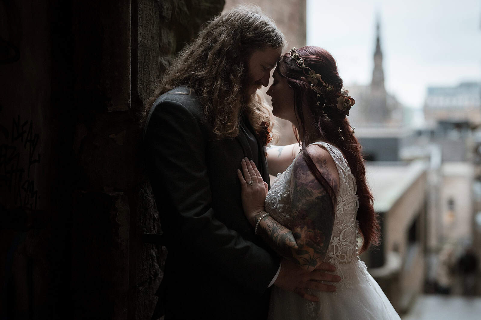 Edinburgh Castle backdrop