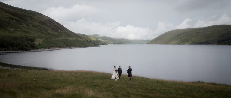 Emma and Zaeem’s Scottish Borders Elopement