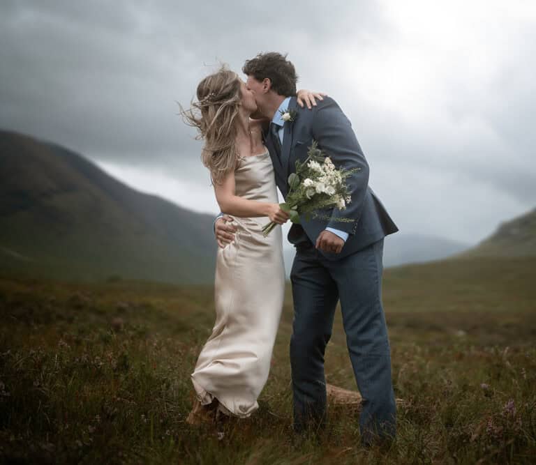 Bryony and Drew’s Surprise Glencoe Elopement